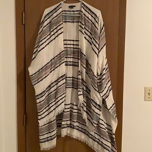 American Eagle poncho